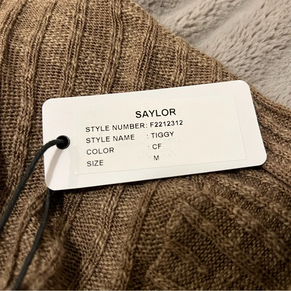 SAYLOR Tiggy Ribbed Cardigan - Picture 7 of 7